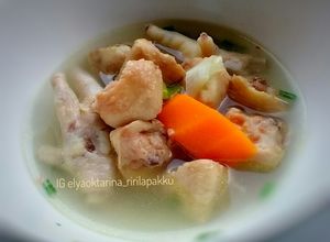 Foto resep Sop ceker dan buntut (brutu ayam) 😊