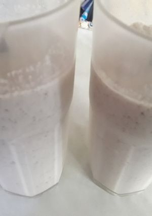 Una foto de Milkshake de oreo con helado (como el de mc)