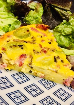 Une photo de Quiche allégée sans pâte