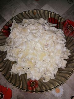 Túrós csusza recept fotója