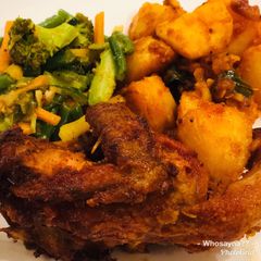A picture of Whosayna’s Spicy Fried Chicken.