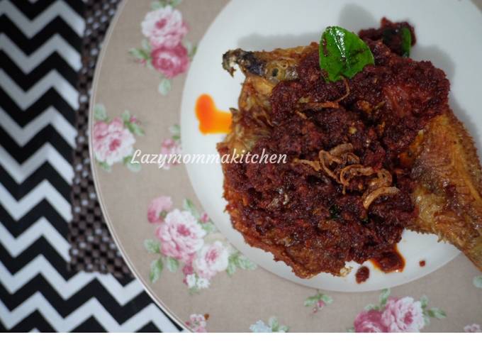 Resep Ikan Nila Sambal Kacang Oleh Mrs Afee Cookpad