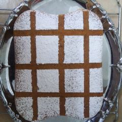A picture of Ginger Carrot cake.
