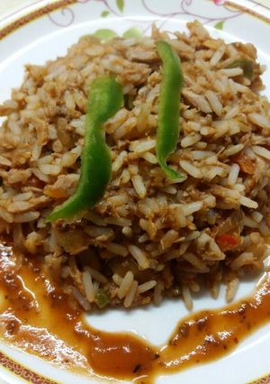 Una foto de Arroz con atún!