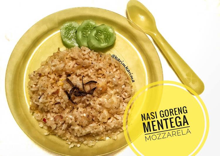 Nasi goreng mentega mozzarella