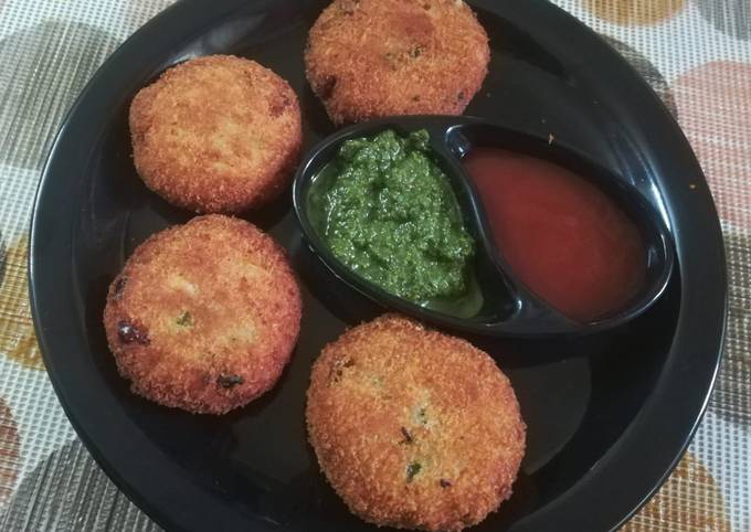 Veg cutlet recipe