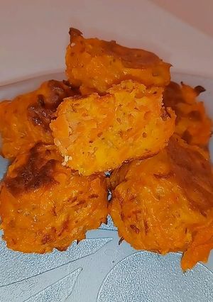Una foto de Croquetas de zanahoria