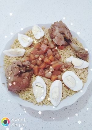 صورة لوصفة تليتلي بالدجاج تشهي 😍😍😍👌👌👌👌