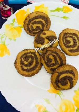 चॉकलेट वनीला कुकीज़ रेसिपी मुख्य फोटो