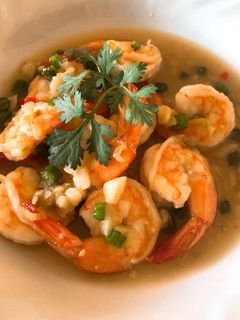 รูปของ กุ้งผัดพริกขี้หนู