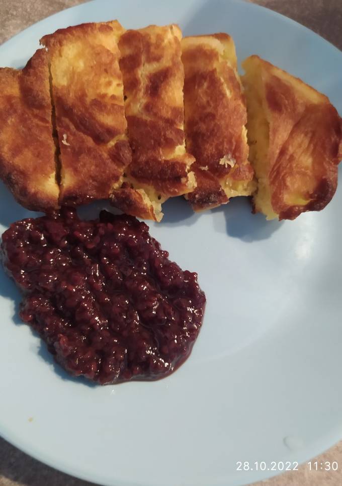 Оладки на дріжджах