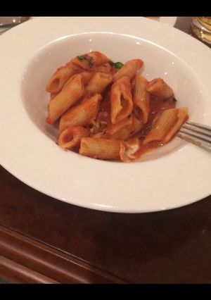 صورة لوصفة باستا مع صلصة البندورة 😋😋🍝