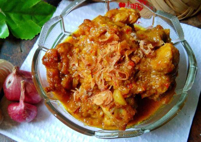 Resep Ayam Bumbu Kacang Anti Gagal