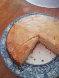 Torta, bizcocho, ponqué con un huevo y sin mantequilla