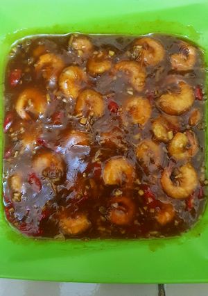 Foto resep Udang Asam Manis Pedas