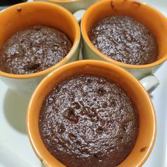 A picture of Coffee Flavoured Mug cake.