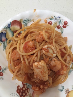 Foto resep Seafood Spaghetti Marinara