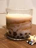 Brown Sugar Boba Milk Tea 🧋 (Homemade Tapioca Pearls)