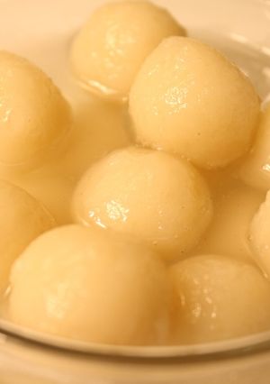 A picture of Leftover Rice Recipe - Rice Rasgulla.