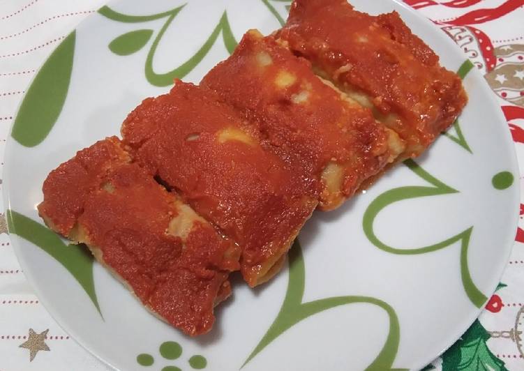 Involtini di melanzane con carne macinata