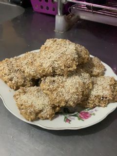 Una foto de Galletas de Avena, Banana y Coco Rallado