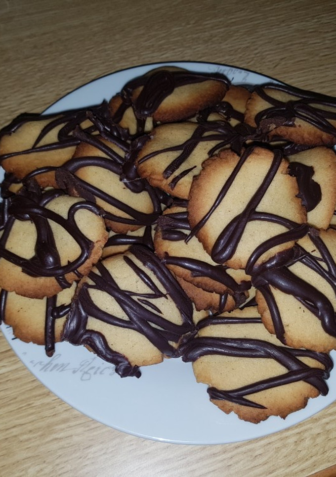 Una foto de Galletas con chocolate facilísimas