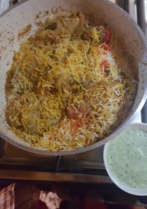 صورة لوصفة برياني دجاج