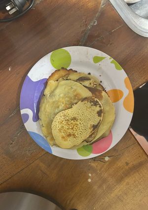 Una foto de Panqueques estilo carlitos
