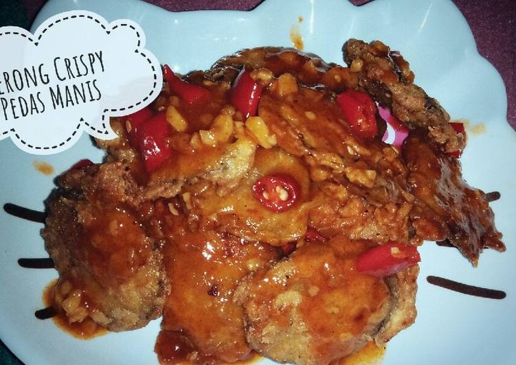 Terong Crispy Saus Pedas Manis