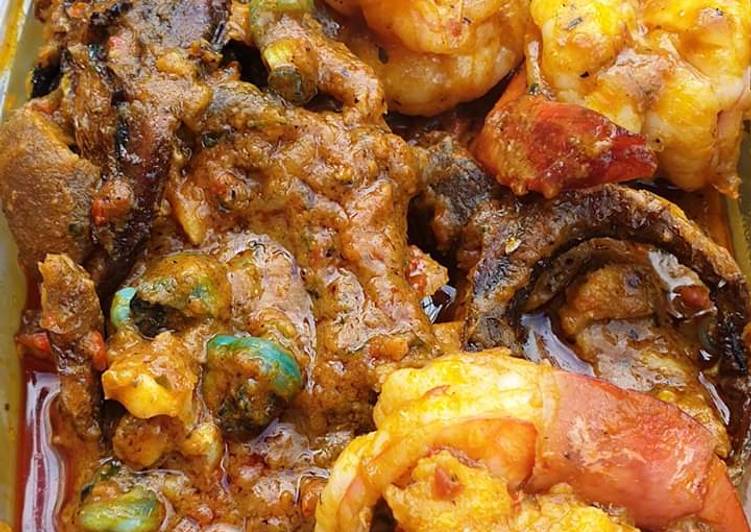 Ofe akwu stew(Banga stew)