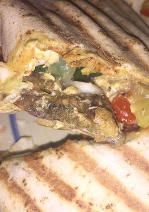 A picture of Breakfast Wrap.