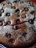 Torta cioccolato e ciliegie