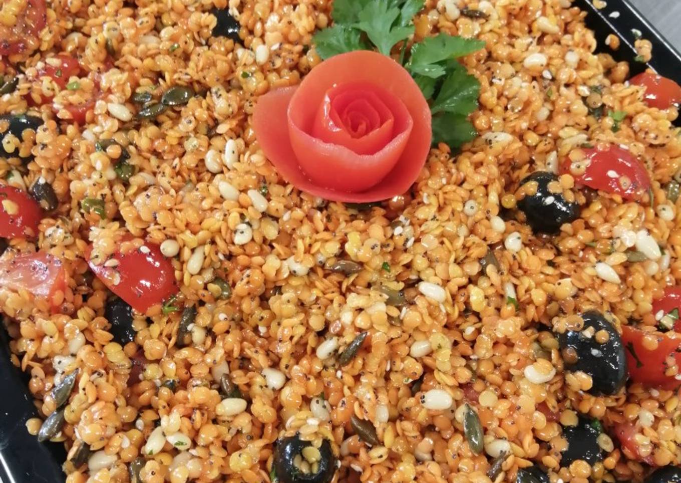🌼Salade de Lentilles Corail