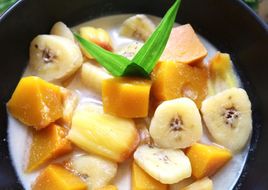 KOLAK (LABU KUNING, PISANG, NANGKA)