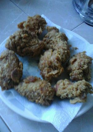 Una foto de Pollo estilo KFC