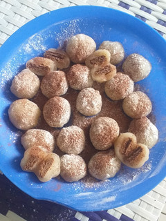 Foto resep Mochi isi wafer tanpa tepung ketan