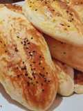 خبز السندويشات 🌭🥖 بدون حليب ولا زيت