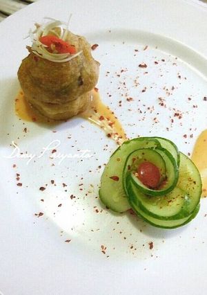 Foto resep Tahu aci & saus mayonaise madu