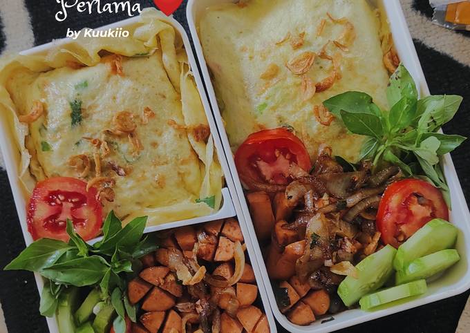 Resep [Eps. 4] Bento Kencan Pertama ❤🐣 yang Bisa Manjain Lidah
