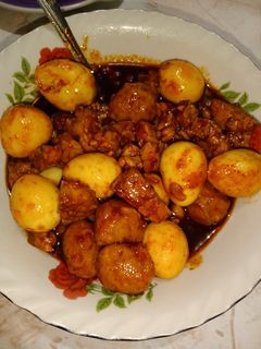 Foto resep Tempe Pentol Puyuh Balado