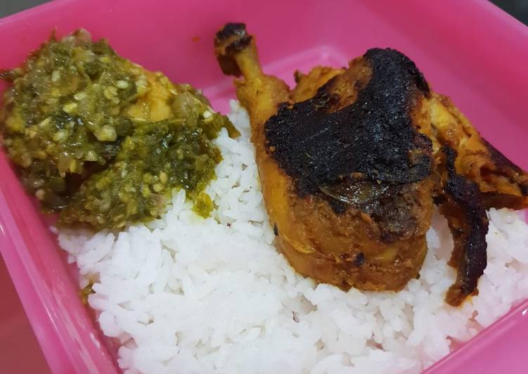 Ayam Bakar ala Resto Padang