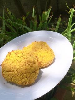 Hình của món Bánh Khoai Lang Yến Mạch.