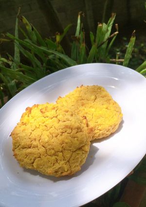 Hình của món Bánh Khoai Lang Yến Mạch.