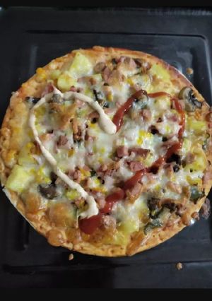 عکسی از دستور پیتزا