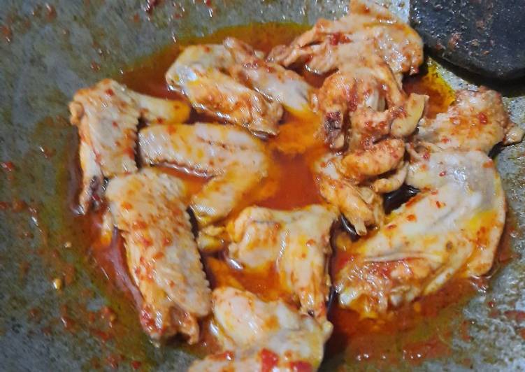 Resep Chicken wings spicy yang Enak