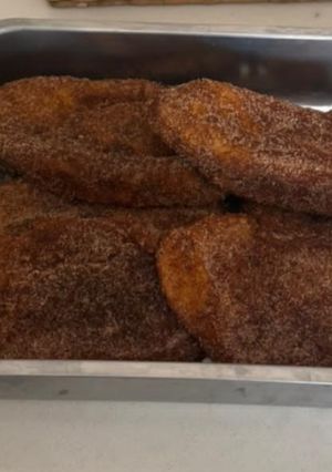 Una foto de Torrijas al vapor en Thermomix