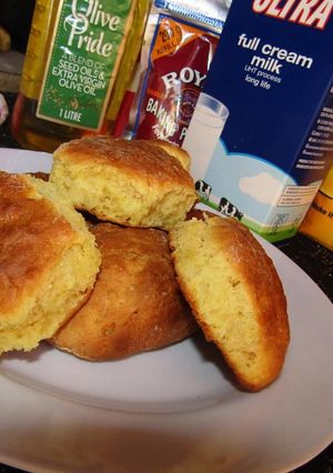 A picture of Olive Oil Scones.