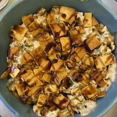 -فتة البطاطس بمتبل الباذنجان 🍆😋!-レシピのメイン写真