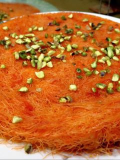 صورة لوصفة كنافة نابلسية 👌🏻😋