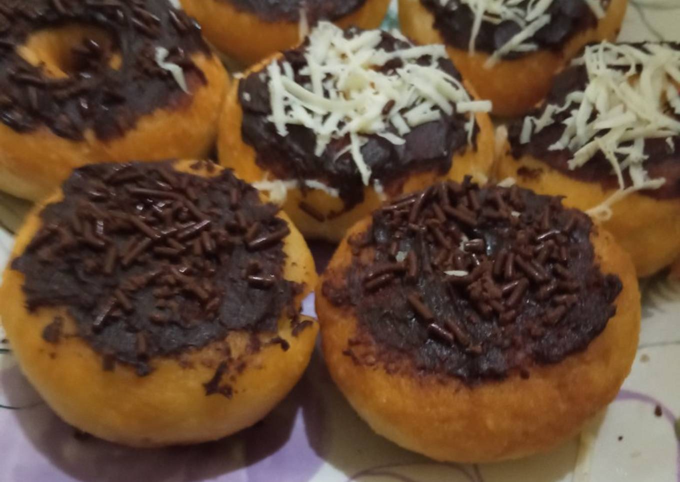 Donat mini tanpa telur